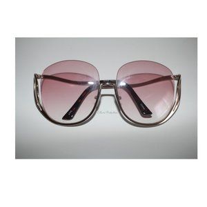 Pink OverSized Sunnies | Pink and Silver